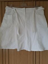 Godetrock 48cm,ADAGIO, 8 Bahnen,2 Stecktaschen,weiß,100%Baumwolle,neu.