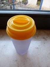 Trinkbecher To Go verschließbar ca. 400 ml Silikondeckel