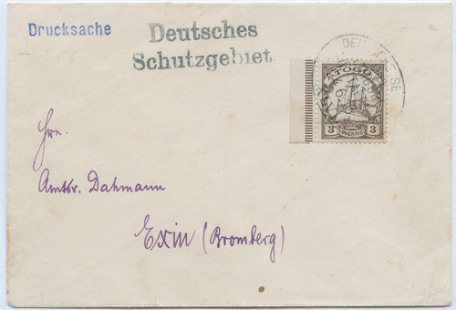 Togo 1913 seepost lhwa - togo,