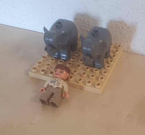 Lego duplo elefant - lego, mit