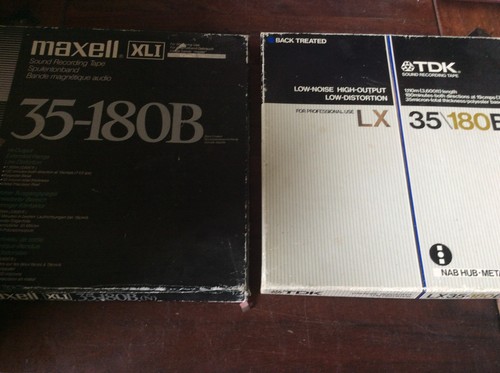 Tonband reel tdk lx - 2x,