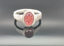 Achatgemme in 925er Silber