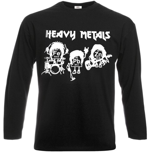 Heavy metal langarm shirt - heavy,