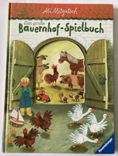Das große bauernhof - große, bauernhof-spielbuch
