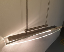 Lampe Wohnzimmer/Esszimmer Glas Halogen auswechselbar