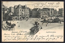 Hannover, Strassenbahn auf dem