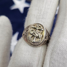 Vintage Sterlingsilber USN