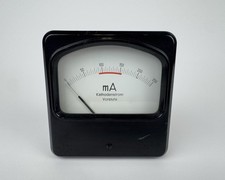 60er Jahre Bakelit Messgerät Einbauinstrument - Skalenbeschriftung Kathodenstrom