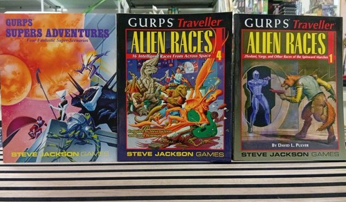 Gurps rpg buch paket - gurps,