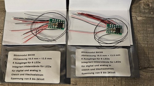 Blinkelektronik set 2x - blinkelektronik,