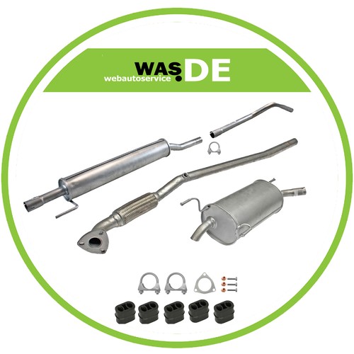 Komplette auspuffanlage opel - auspuffanlage,
