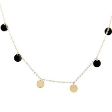 Damen Plättchen Halskette