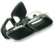 ✅ AUSPUFFBLENDEN MERCEDES C63 AMG GLC W253 C253 W205 C205 FACELIFT NIGHT PAKET