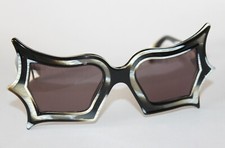 Peggy Guggenheim Sonnenbrille - Vintage - Büffelhorn Design, selten und edel