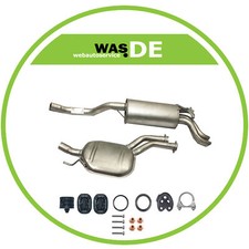 Auspuffanlage Mercedes E-Klasse 1988-1993 E280 E300 E320 Endtopf Schalldämpfer