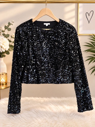 Paillettenjacke - ,