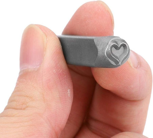6mm metall stempel - 6mm,