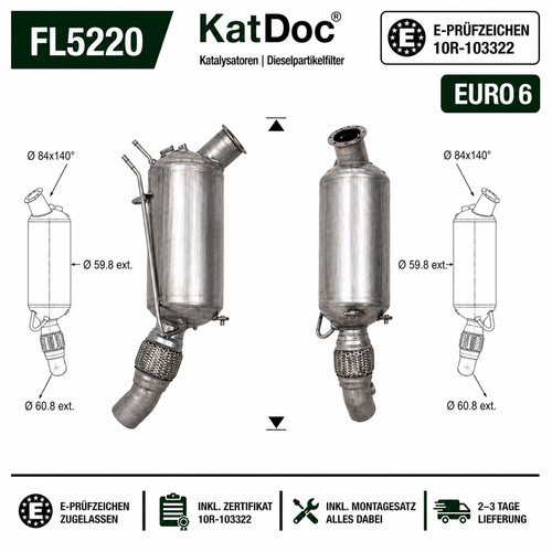 Dpf partikelfilter bmw - partikelfilter,
