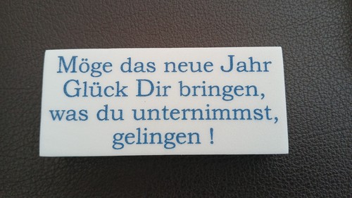 Blanche stempel möge das - möge,
