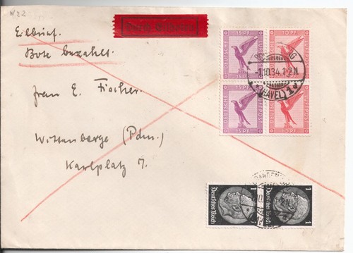 Deutsches reich luftpost - deutsches,