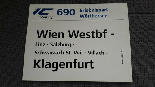 Zuglaufschild 690 - zuglaufschild,