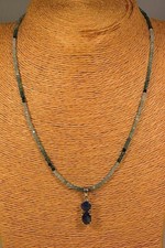 Grandidierit Saphir Kette