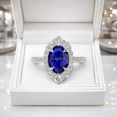 Massiver natürlicher blauer