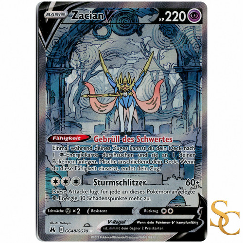 Pokémon tcg zacian - pokémon,