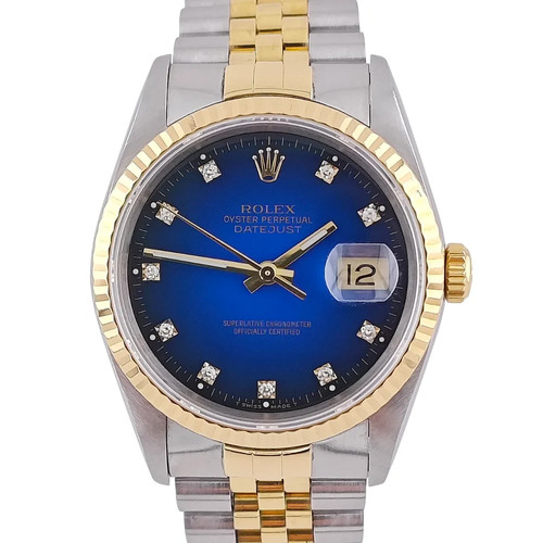 Rolex datejust stahl - stahl, gold