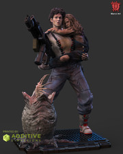 Ripley & Newt Aliens FAN ART