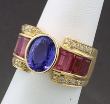 Tansanit Turmalin Brillant