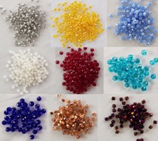 Facettierte Glasschliffperlen