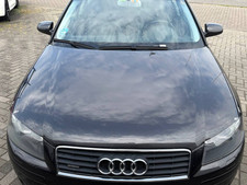 Motorhaube Audi A3 8P LAVAGRAU LZ7L grau Haube