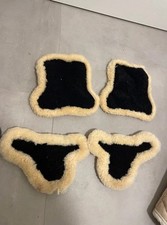 Lammfell Gamascheneinlagen, Einlagen für Gamaschen, Lammfelleinlagen, natur