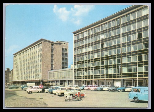 Ansichtskarte karl marx stadt - ansichtskarte, karl-marx-stadt