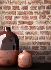 Steintapete Vliestapete Rot