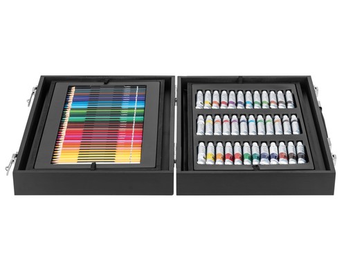 Crelando malkoffer set - malkoffer,