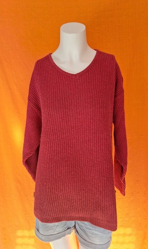 Roter damen pullover pulli - roter,