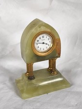 11,5 cm kl. alte Tischuhr 8