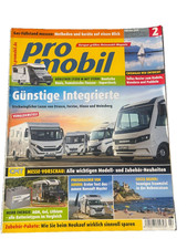 Zeitschrift - Pro Mobil Heft Februar 2020 - Gas Füllstand - Messe Vorschau