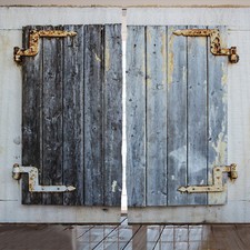 Rollladen Rustikale Gardine