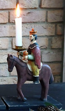 Kerzenhalter König Reiter Vintage Shabby Kerzenständer M heilige 3 Könige