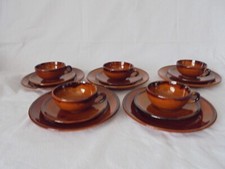 5x Tee-Gedeck Teetasse  15 Teile S'Clement France St. Saint Clement II. Wahl