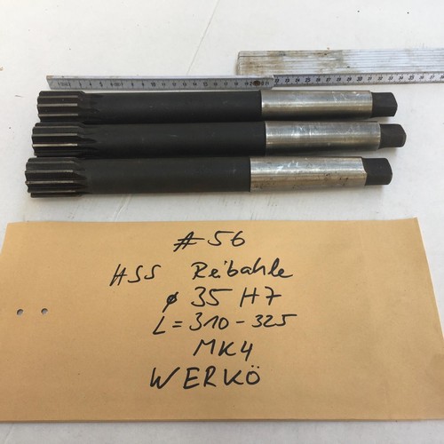 Hss reibahle werkö h7 - 3x,