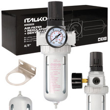 1/2" Druckluft Druckminderer Wasserabscheider Wartungseinheit Kompressor Filter