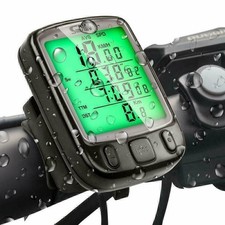Wired Fahrradcomputer Kilometerzähler Funk LCD Fahrrad Tachometer Radfahren DE