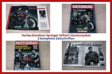 Harley-Davidson Springer Softail Literaturpaket - 2 komplette Zeitschriften