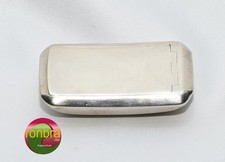 alte rechteckige 925 Silber Dose, Box, Pillendose, Tabatiere England 1813