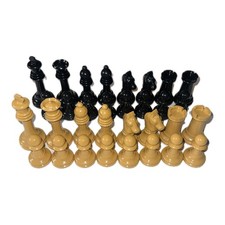 Vintage kunststoff schach - vintage,