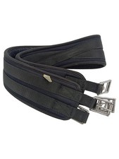 KAVALKADE Sattelgurt Kurzgurt Schwarz 104cm Pferd Reiten